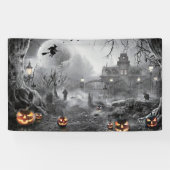 Hintergrund des Halloween-Horrors Banner (Horizontal)