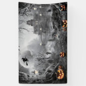 Hintergrund des Halloween-Horrors Banner (Vertikal)
