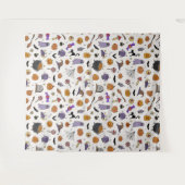 Hintergrund des Halloween-Party-Fotos Wandteppich (Vorderseite (Horizontal))