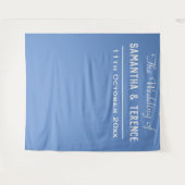 Hintergrund des Hochzeitsstils Foto Wandteppich (Vorderseite (Horizontal))