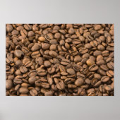 Hintergrund des Kaffees Poster (Vorne)