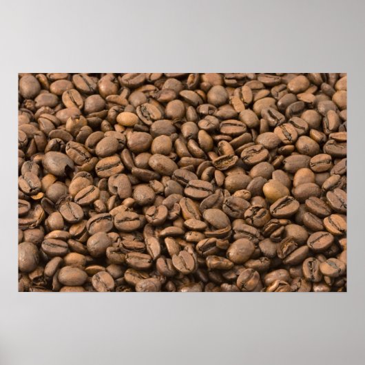 Hintergrund des Kaffees Poster (Vorne)