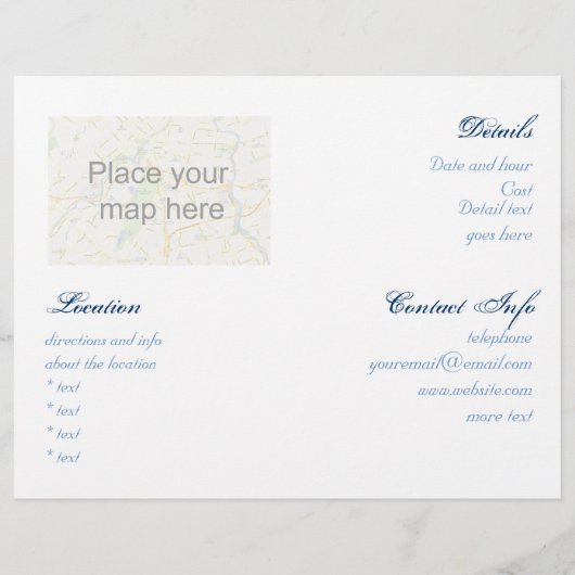 Hintergrund des Kosmos 2001 Flyer (Hinten)