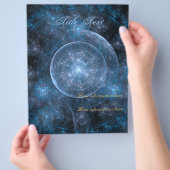 Hintergrund des Kosmos 2001 Flyer (Hand)