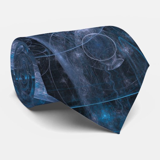 Hintergrund des Kosmos 2001 Krawatte (Gerollt)