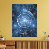 Hintergrund des Kosmos 2001 Leinwanddruck (Insitu (Wohnzimmer))