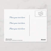 Hintergrund des Kosmos 2001 Postkarte (Rückseite)