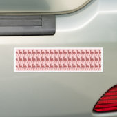 Hintergrund des Lachs-Hirsch-Musters Autoaufkleber (Auf Auto)