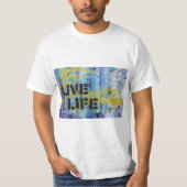 Hintergrund des Lebens T-Shirt (Vorderseite)