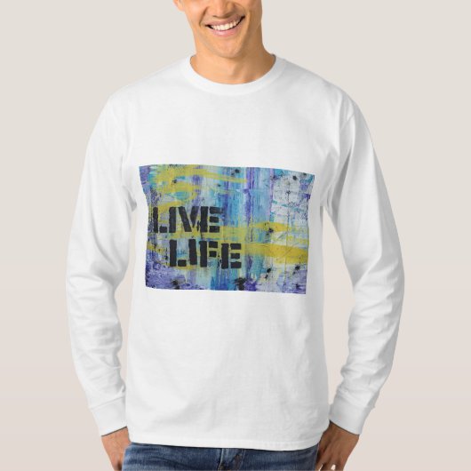 Hintergrund des Lebens T-Shirt (Vorderseite)