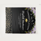 Hintergrund des lila Blumenkohles im Abschluss Wandteppich (Vorderseite (Horizontal))