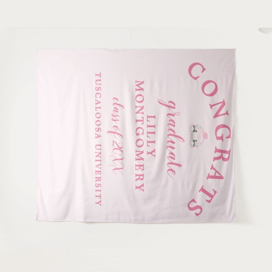 Hintergrund des Mallard Duck Monogram Abschluss Fo Wandteppich (Vorderseite (Horizontal))