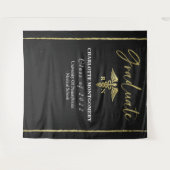 Hintergrund des medizinischen Abschlusses von Gild Wandteppich (Vorderseite (Horizontal))