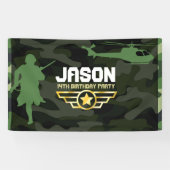 Hintergrund des militärischen Party Banner (Horizontal)