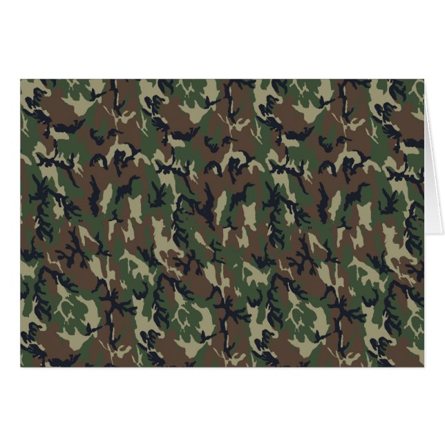 Hintergrund des Militärwalds - Camouflage (Vorderseite (Horizontal))