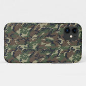 Hintergrund des Militärwalds - Camouflage Case-Mate iPhone Hülle (Rückseite (Horizontal))