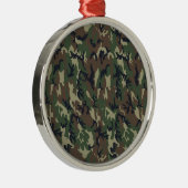 Hintergrund des Militärwalds - Camouflage Silbernes Ornament (Rechts)