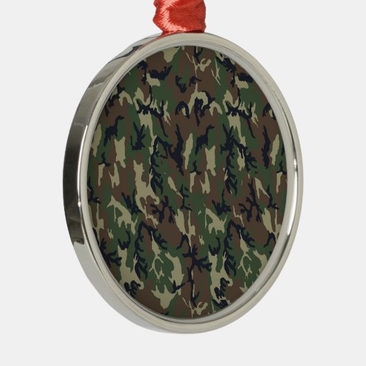 Hintergrund des Militärwalds - Camouflage Silbernes Ornament (Rechts)