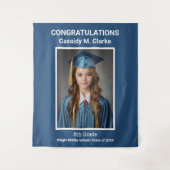 Hintergrund des Minimalistischen Fotos 8. Abschlus Wandteppich (Vorderseite)