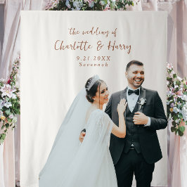 Hintergrund des Minimalistischen modernen Cream-Fo Wandteppich