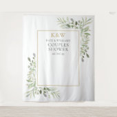 Hintergrund des monogram Greenerenery Couples Dusc Wandteppich (Vorderseite)