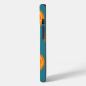 Hintergrund des Musters "Slice Orange" Case-Mate iPhone Hülle (Rückseite / Links)