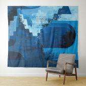 Hintergrund des Nachtlichts, rechts, Wandteppich (Beispiel (Horizontal))