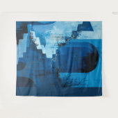 Hintergrund des Nachtlichts, rechts, Wandteppich (Vorderseite (Horizontal))