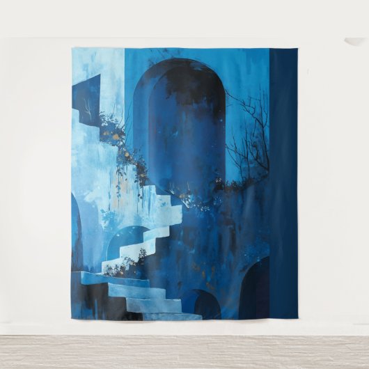 Hintergrund des Nachtlichts, rechts, Wandteppich (Vorderseite)