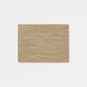 Hintergrund des natürlichen Tan Sandsteinbildes Post-it Klebezettel (Vorderseite)