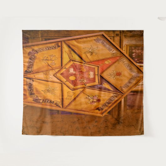 Hintergrund des Ostens Wandteppich (Vorderseite (Horizontal))