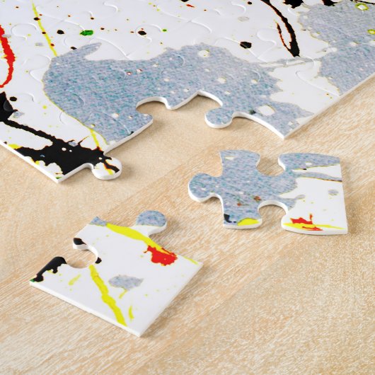 Hintergrund des Paint-Spritzers Puzzle (Seite)