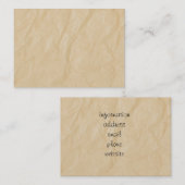 Hintergrund des Papiers Visitenkarte (Vorne/Hinten)