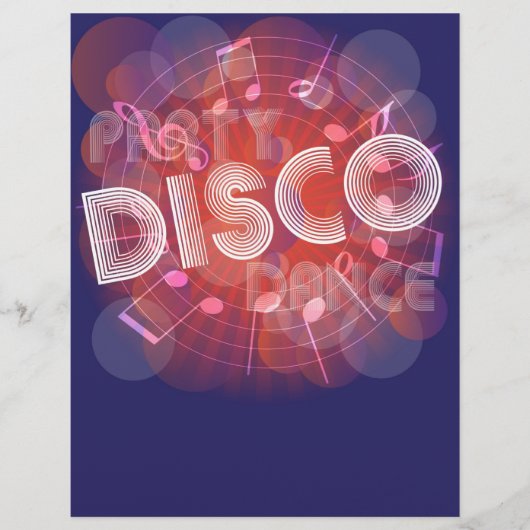 Hintergrund des Party Flyer (Vorne)