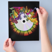 Hintergrund des Party Flyer (Hand)