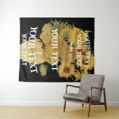 Hintergrund des Party Geben Sie Ihren Text ein Wandteppich (Beispiel (Horizontal))