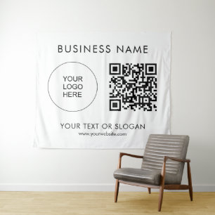 Hintergrund des Party im QR-Code-Event-Seminar Wandteppich
