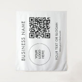 Hintergrund des Party im QR-Code-Event-Seminar Wandteppich (Vorderseite)