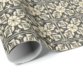 Hintergrund des Pasifika Tapa Cloud Geschenkpapier (Rolleneckpunkt)