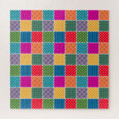 Hintergrund des Patches: Verschiedenes Muster Mix Puzzle (Horizontal)
