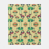 Hintergrund des Pilzes Fleecedecke (Vorderseite)