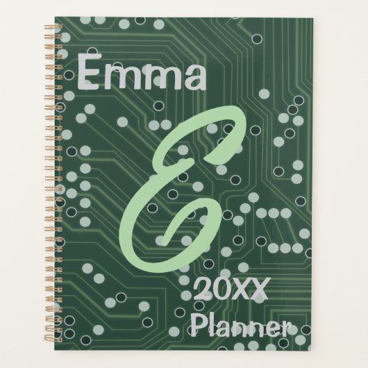 Hintergrund des Planers, grüne Kreuzung Planer (Vorderseite)