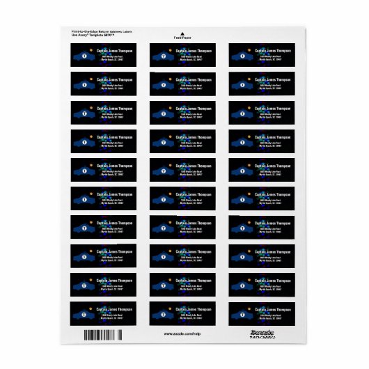 Hintergrund des Polizeiautos und der Lichter (Vorne)