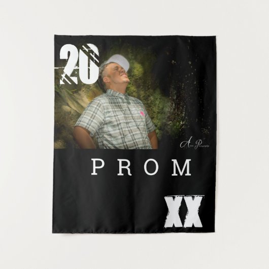 Hintergrund des Prom-Abschluss-Fotos Wandteppich (Vorderseite)
