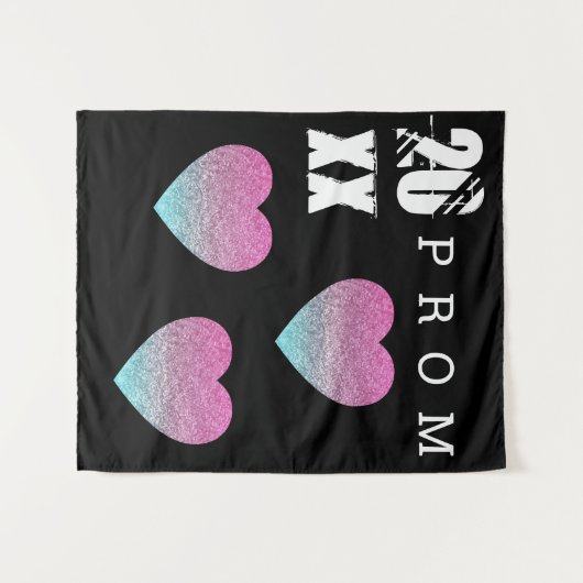 Hintergrund des Prom-Abschlusses Wandteppich (Vorderseite (Horizontal))