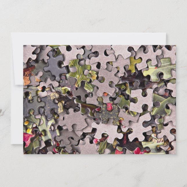 Hintergrund des Puzzles (Vorderseite)