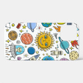 Hintergrund des Raumes. Planeten des Sonnensystems Case-Mate iPhone Hülle (Rückseite (Horizontal))