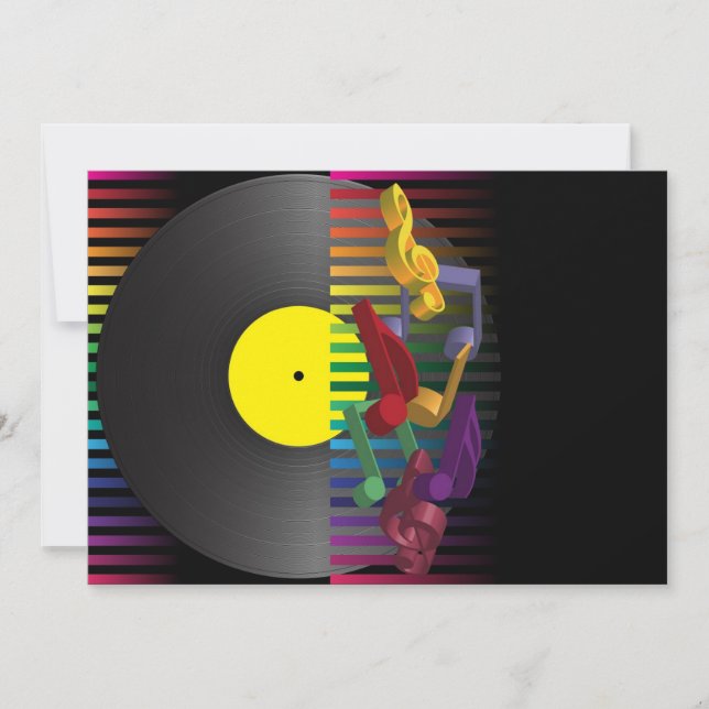 Hintergrund des Retro-Party (Vorderseite)