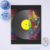 Hintergrund des Retro-Party Flyer (Einzeln)