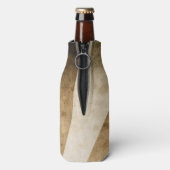 Hintergrund des Retro-Strips Flaschenkühler (Flasche Rückseite)